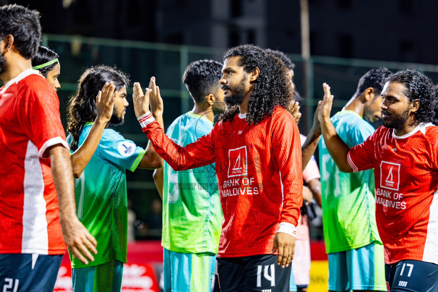 BML vs Club WAMCO in Day 15 of Office League 2025 was held on Friday, 2nd May 2025 in Hulhumale', Maldives. Photos: Nausham Waheed / images.mv