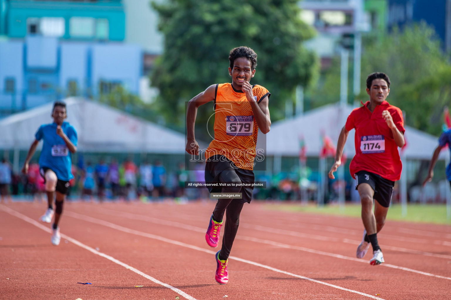 Day 1 of Inter-School Athletics Championship held in Male', Maldives on 22nd May 2022. Photos by: Nausham Waheed / images.mv