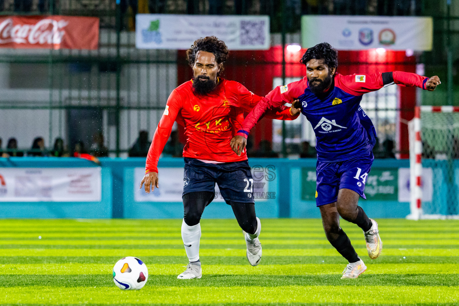 Fools SC vs Kovigoani in Day 1 of Laamehi Dhiggaru Ekuveri Futsal Challenge 2024 was held on Friday, 26th July 2024, at Dhiggaru Futsal Ground, Dhiggaru, Maldives Photos: Nausham Waheed / images.mv