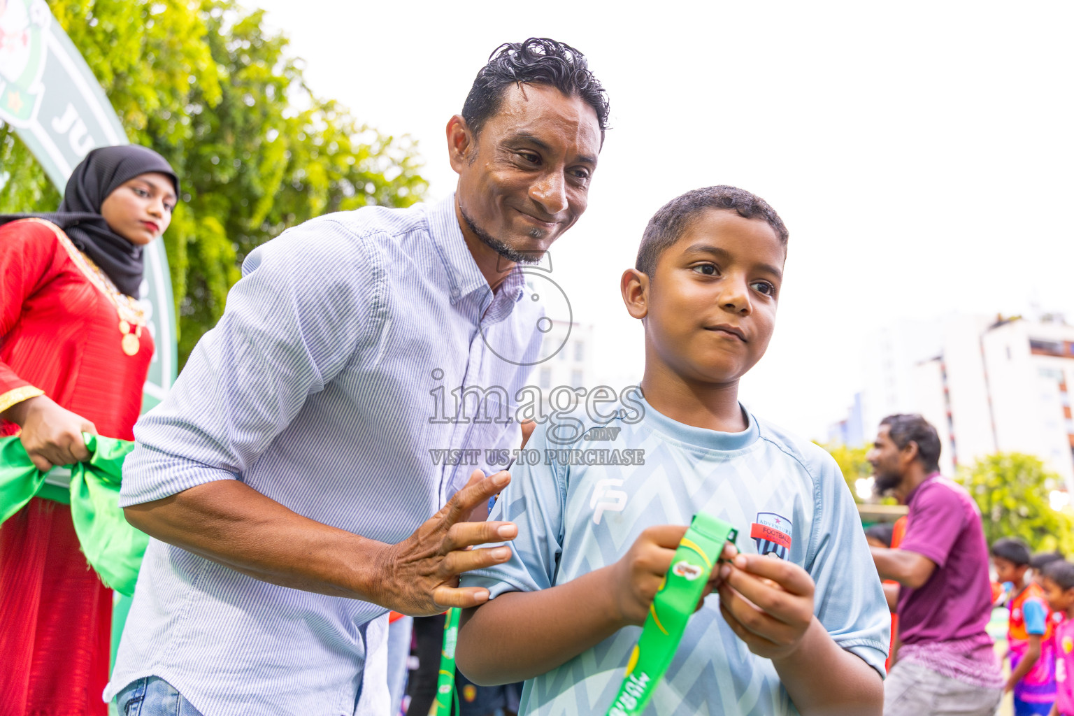 Day 3 of MILO SVAM Juniors 2025 (U-8) was held at Henveiru Stadium in Male', Maldives on Saturday, 28th June 2025. Photos: Ismail Thoriq / images.mv