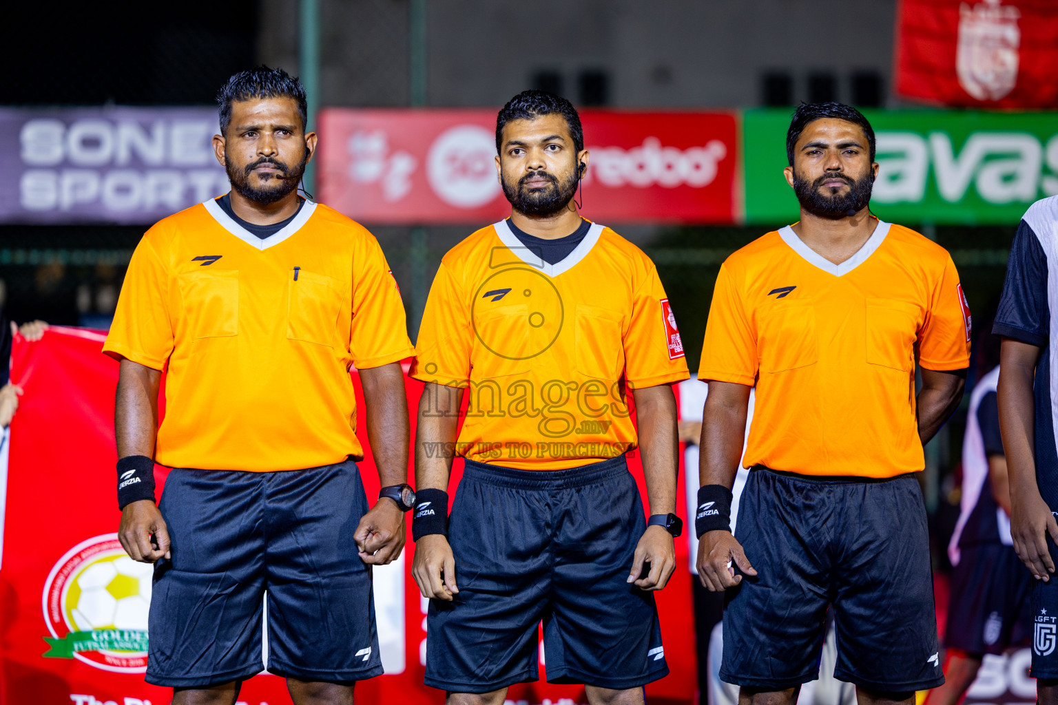 Opening of Golden Futsal Challenge 2025 with Charity Shield Match between L.Gan vs B.Eydhafushi was held on Saturday, 4th January 2025, in Hulhumale', Maldives Photos: Nausham Waheed , Ismail Thoriq / images.mv