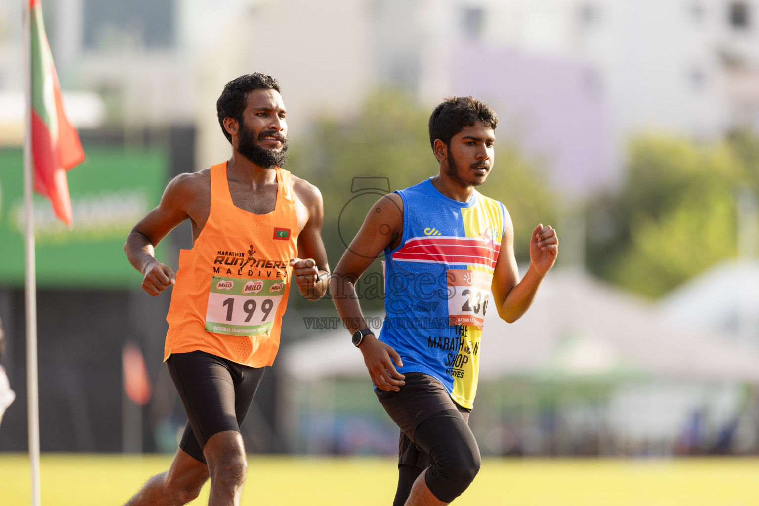 Day 1 of National Athletics Championship 2025 was held at Ekuveni Running Ground in Male', Maldives on Thursday, 14th August 2025. Photos: Hasni / images.mv