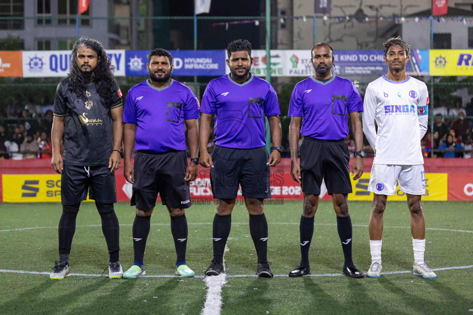 HA Utheem VS HA Ihavandhoo in Day 13 of Golden Futsal Challenge 2024 was held on Saturday, 27th January 2024, in Hulhumale', Maldives Photos: Nausham Waheed / images.mv