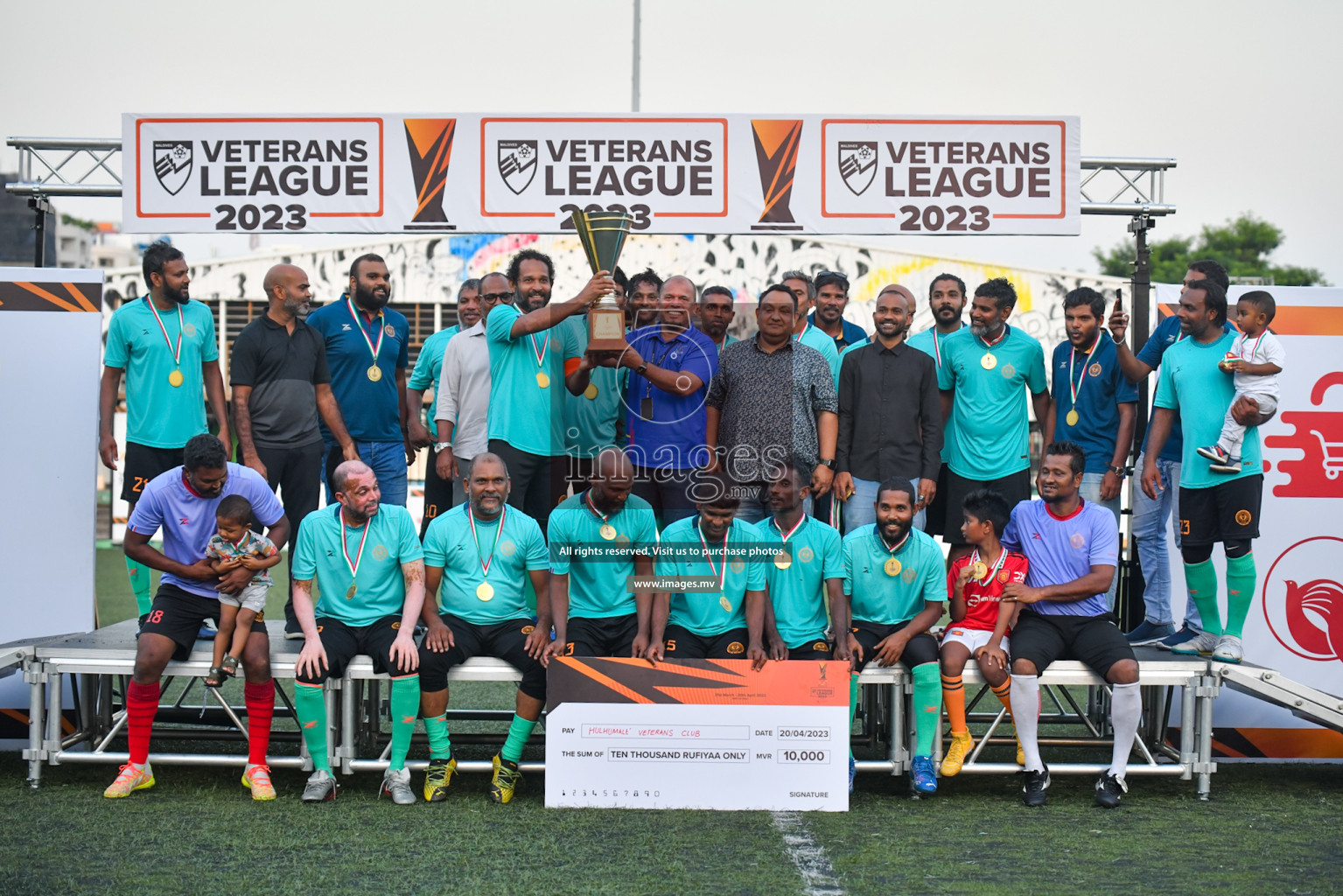 Veterans League 2023 - Final - De Grande SC vs Hulhumale Veterans held in Maafannu Football Stadium, Male', Maldives Photos: Nausham waheed/ Images.mv