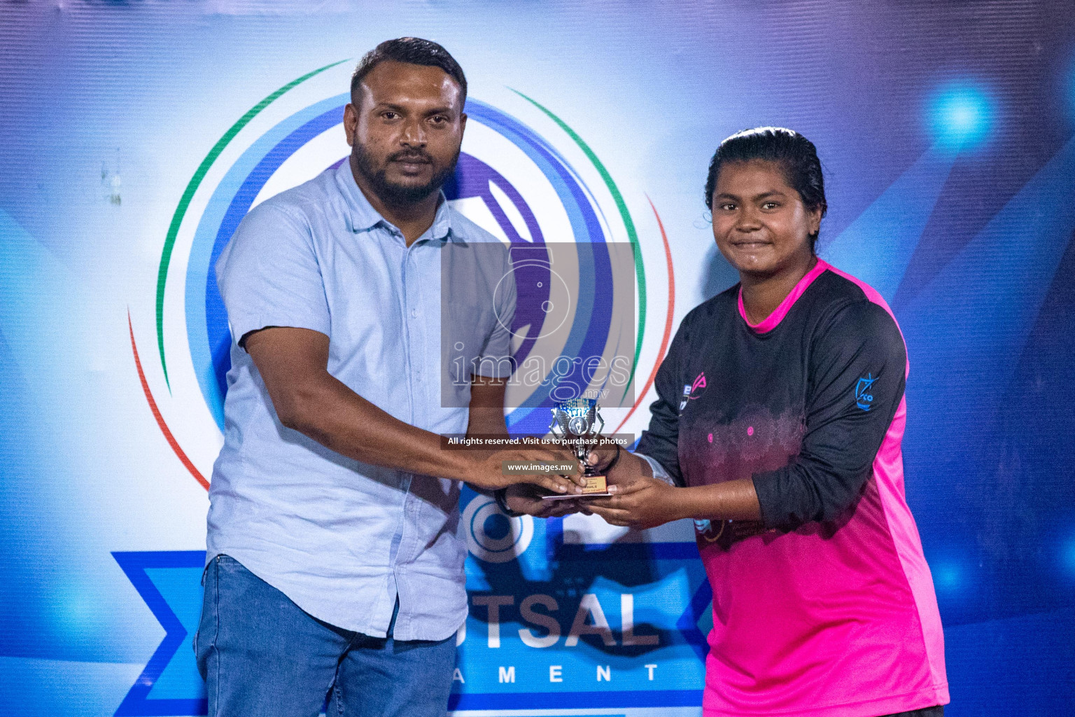 Final of MFA Futsal Tournament 2023 on 10th April 2023 held in Hulhumale'. Photos: Nausham waheed /images.mv