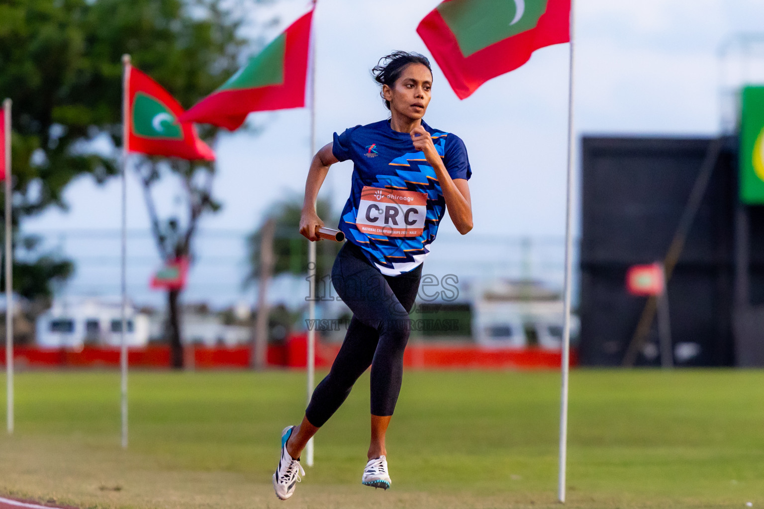 Day 1 of National Athletics Championship 2025 was held at Ekuveni Running Ground in Male', Maldives on Thursday, 14th August 2025. Photos: Nausham Waheed / images.mv