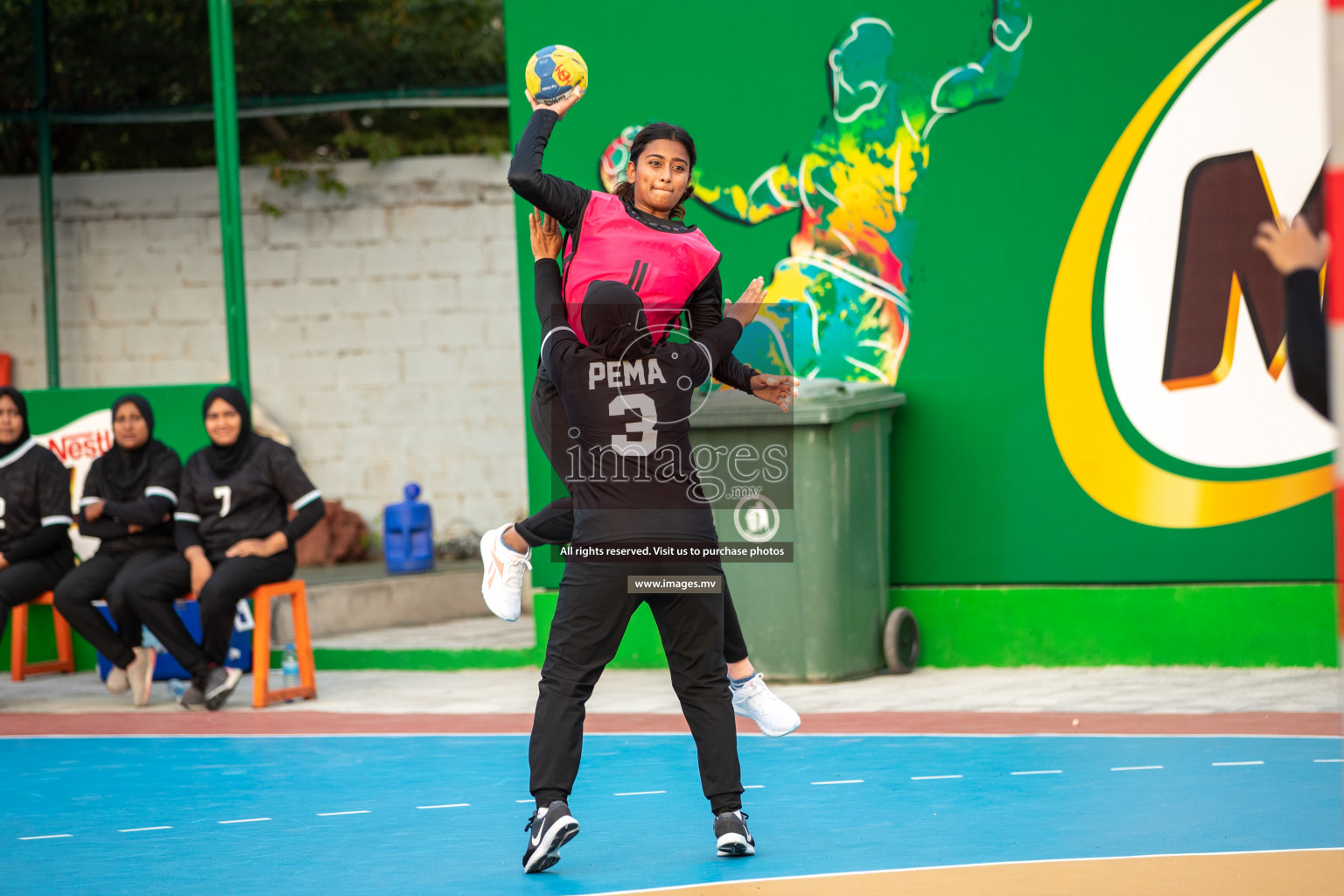 Day 12 of Milo 6th Inter Office Handball Tournament 2022 - Photos by Hassan Simah