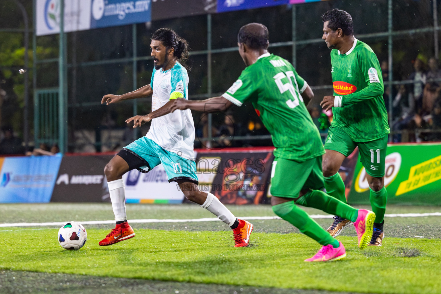 CLUB SDFC vs AGRI RC in Club Maldives Classic 2024 held in Rehendi Futsal Ground, Hulhumale', Maldives on Tuesday, 3rd September 2024. 
Photos: Mohamed Mahfooz Moosa / images.mv