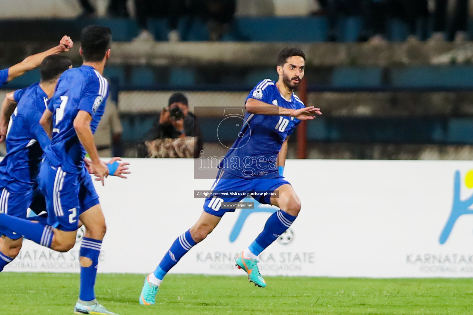 Kuwait vs India in the Final of SAFF Championship 2023 held in Sree Kanteerava Stadium, Bengaluru, India, on Tuesday, 4th July 2023. Photos: Nausham Waheed, Hassan Simah / images.mv