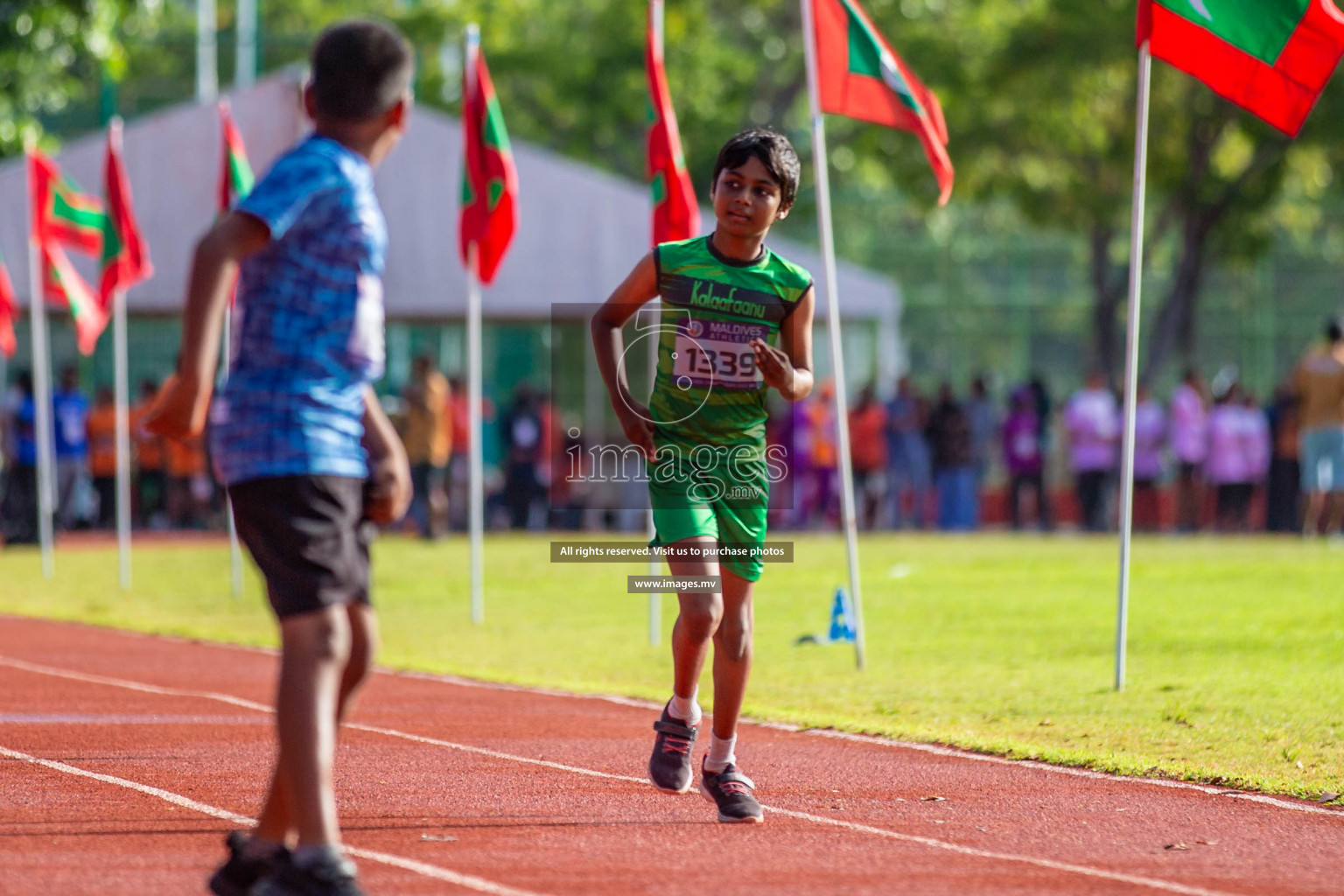 Day 1 of Inter-School Athletics Championship held in Male', Maldives on 22nd May 2022. Photos by: Maanish / images.mv