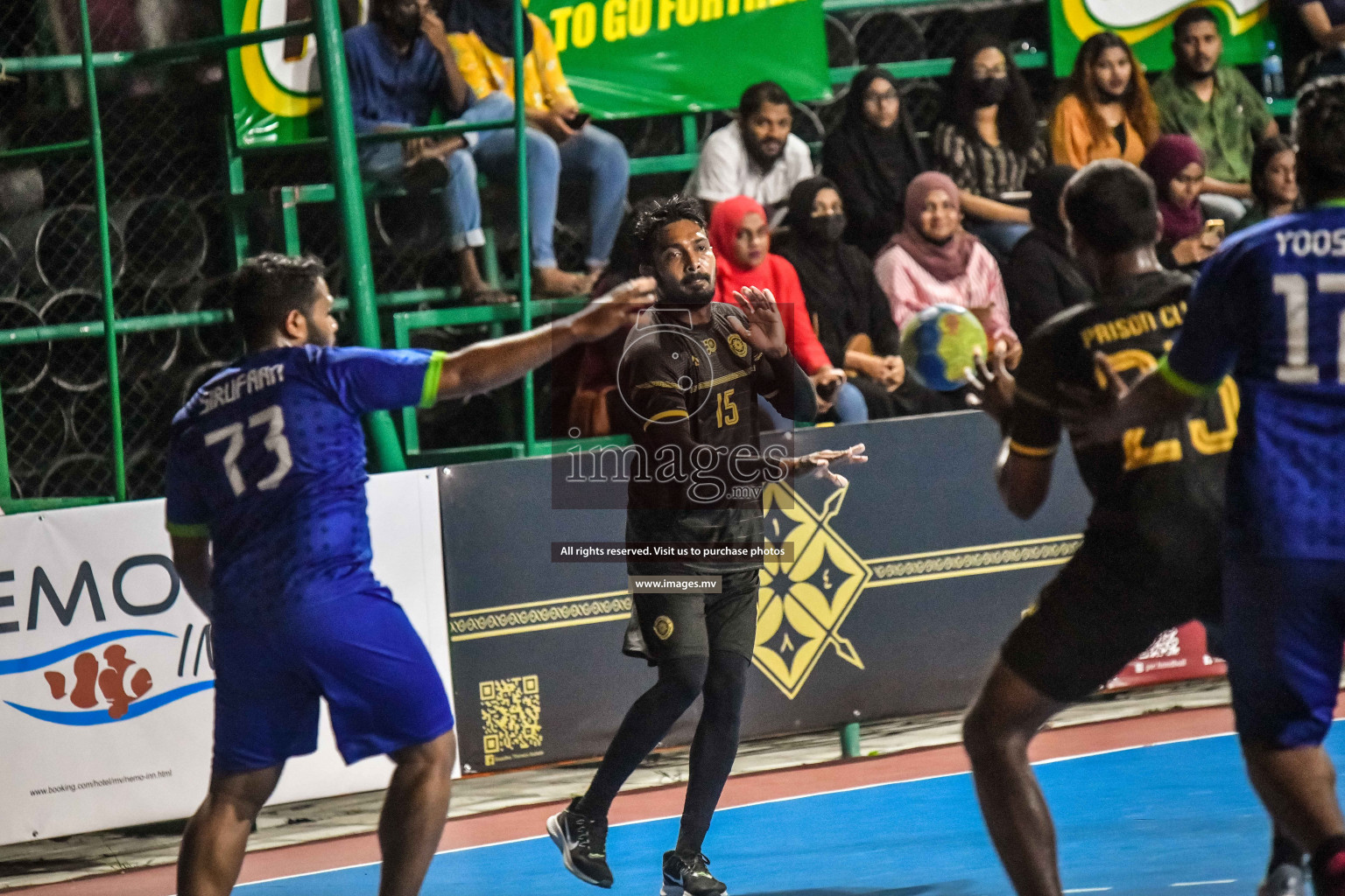 Day 15 of Milo 6th Inter Office Handball Tournament 2022 - Photos by Nausham Waheed