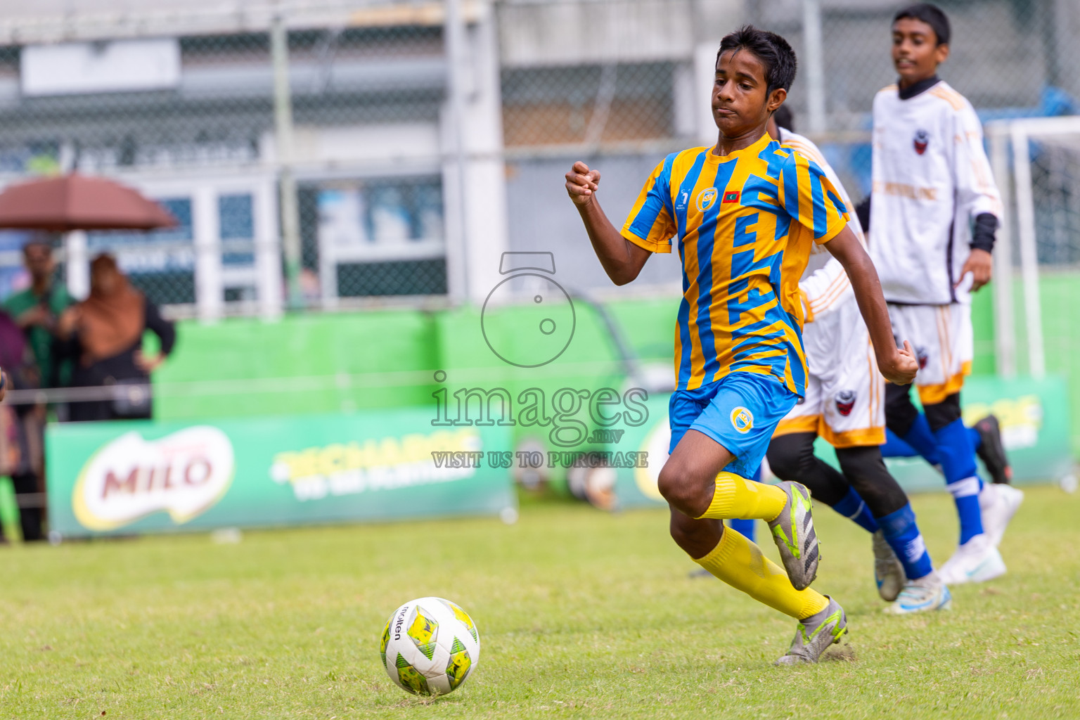 Day 2 of MILO Academy Championship 2025 (U14) was held on Friday, 31st October 2025 at Henveiru Football Grounds, Male', Maldives . 
Photos: Ismail Thoriq / images.mv