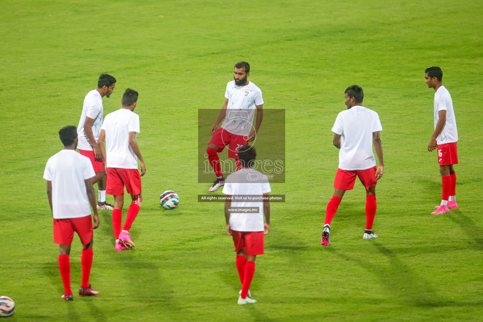 Maldives vs Bhutan in SAFF Championship 2023 held in Sree Kanteerava Stadium, Bengaluru, India, on Wednesday, 22nd June 2023. Photos: Nausham Waheed / images.mv