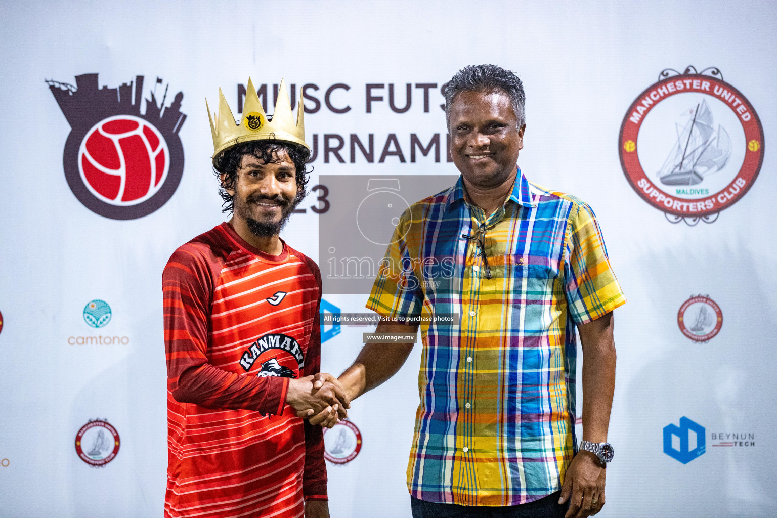 Final of MUSC Futsal Tournament 2023 was held in Hulhumale', Maldives, 27th Jan 2023. Photos: Nausham Waheed / images.mv