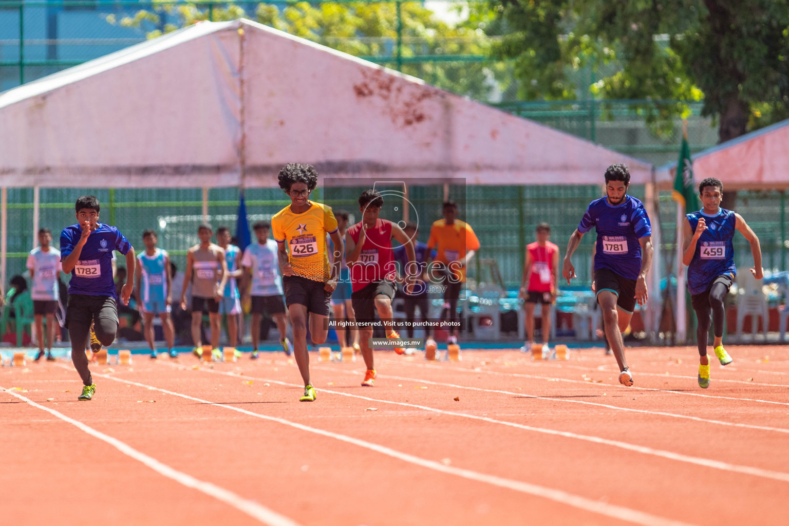 Day 1 of Inter-School Athletics Championship held in Male', Maldives on 22nd May 2022. Photos by: Maanish / images.mv