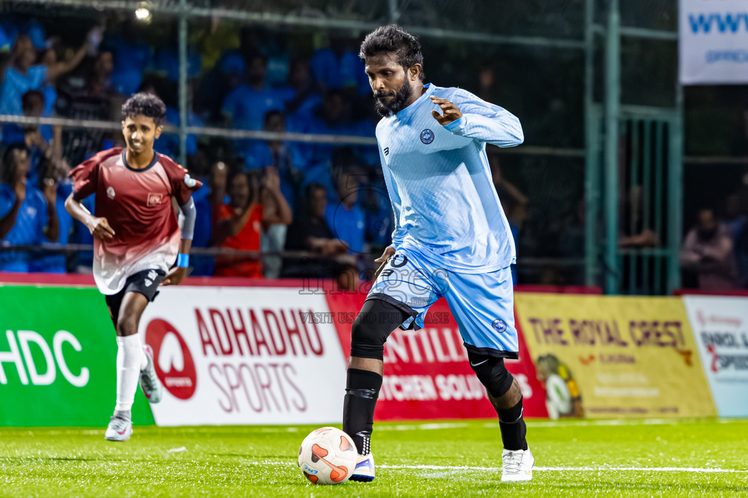 Team MCC vs PEMA in Day 9 of Club Maldives Cup Classic 2025 was held in Rehendi Futsal Ground, Hulhumale', Maldives on Monday, 22nd September 2025. Photos: Nausham Waheed / images.mv
