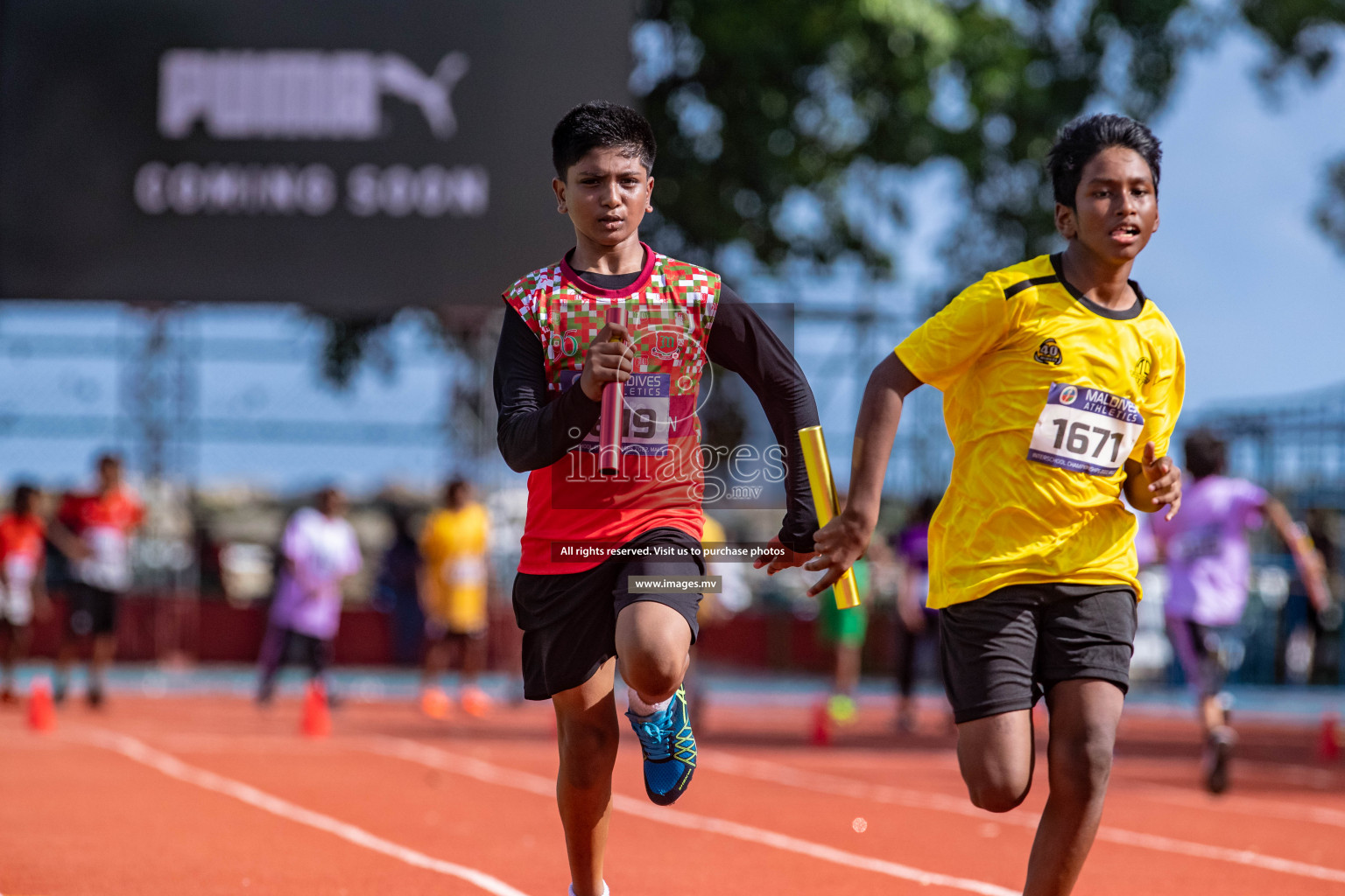 Day 3 of Inter-School Athletics Championship held in Male', Maldives on 25th May 2022. Photos by: Nausham Waheed / images.mv