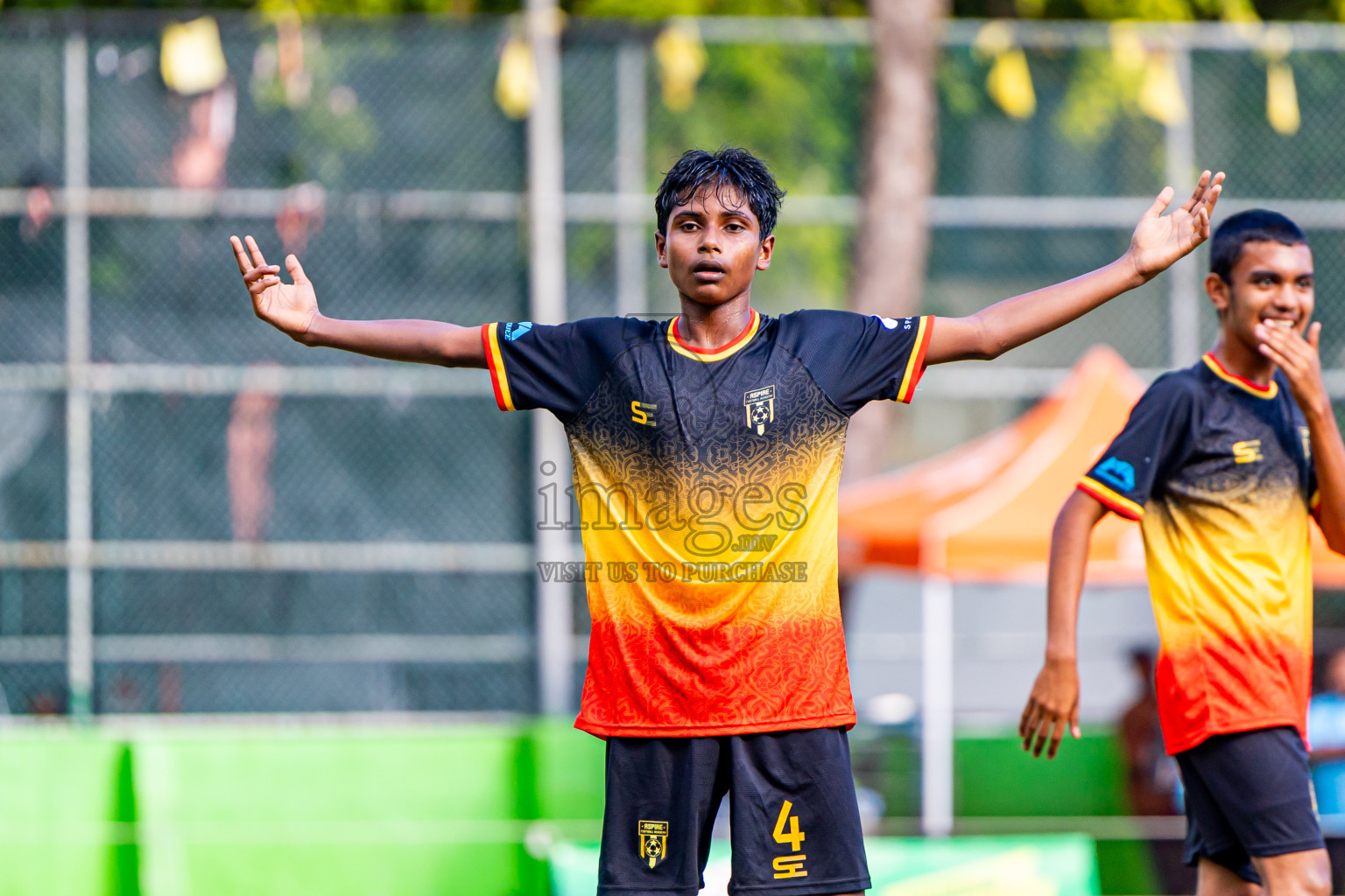 Day 2 of MILO Academy Championship 2024 Under 14 held in Henveyru Stadium, Male', Maldives on Friday, 1st November 2024. Photos: Nausham Waheed / Images.mv