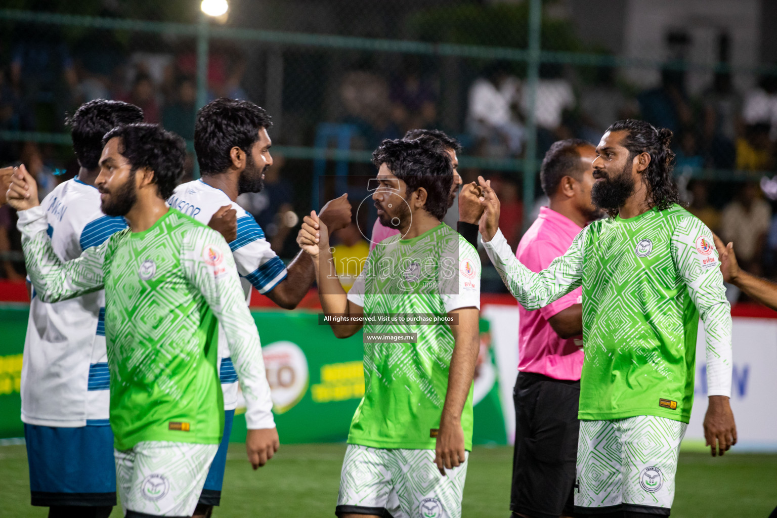 Club AVSEC vs TEAM DJA in Club Maldives Cup 2022 was held in Hulhumale', Maldives on Sunday, 9th October 2022. Photos: Hassan Simah / images.mv