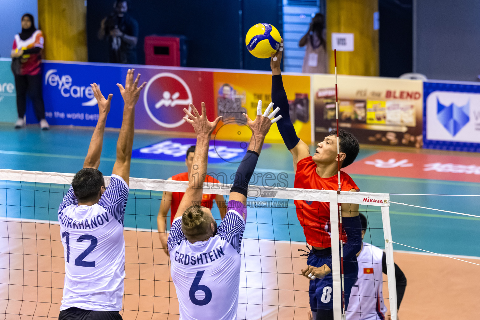 Final of CAVA Champions League 2025 held in Male', Maldives on Wednesday, 23th July 2025 at Social Center Indoor Hall 
Photos By: Mohamed Mahfooz Moosa / images.mv
