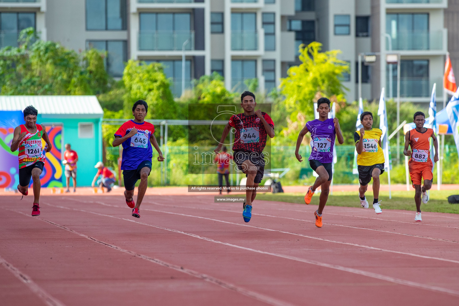 Day two of Inter School Athletics Championship 2023 was held at Hulhumale' Running Track at Hulhumale', Maldives on Sunday, 15th May 2023. Photos: Nausham Waheed / images.mv