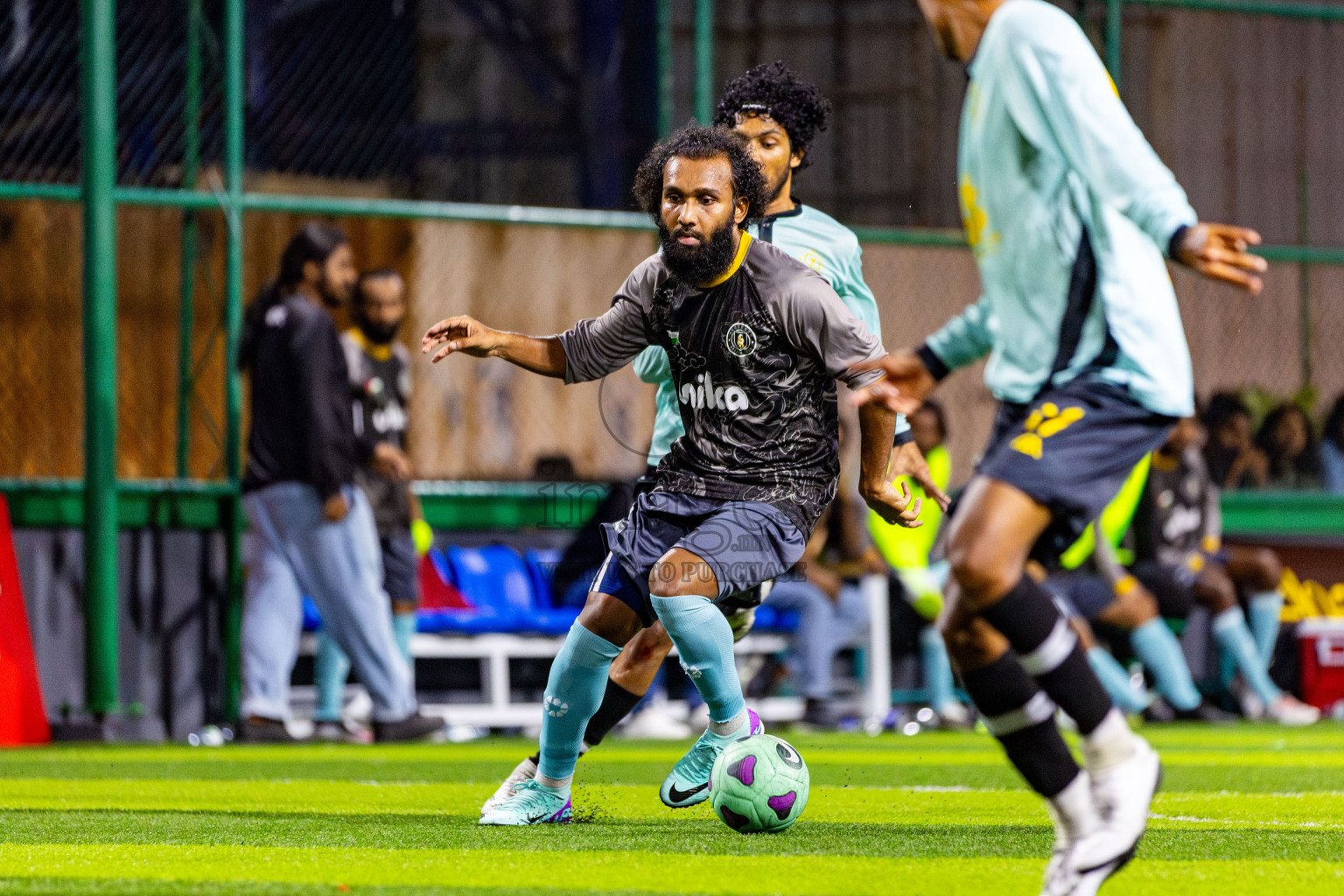 Bretheren  SC vs Rock Z in Day 10 of BG Futsal Challenge 2024 was held on Thursday, 21st March 2024, in Male', Maldives Photos: Nausham Waheed / images.mv