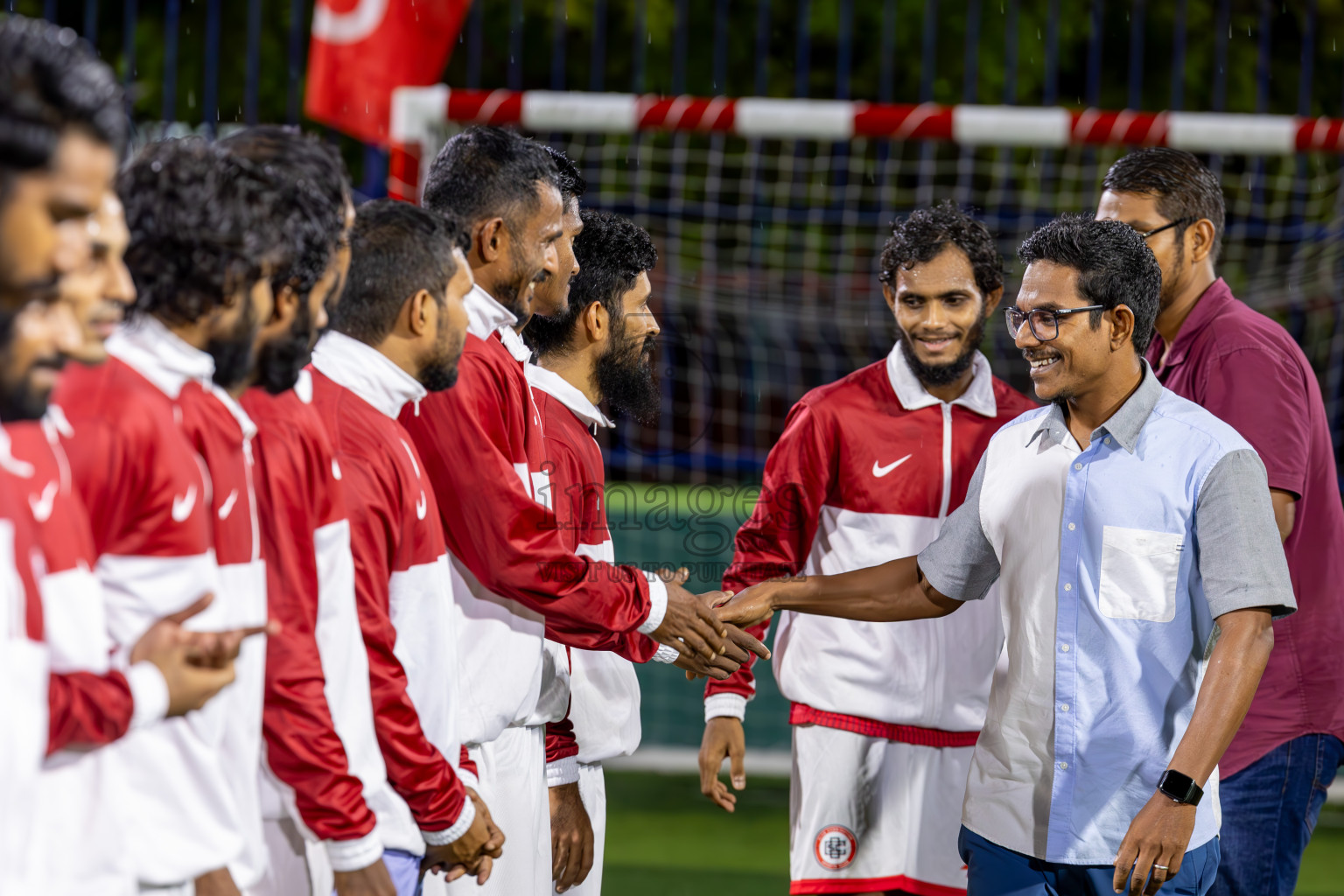 United V vs CC Sports Club in Semi Final of Eydhafushi Futsal Cup 2024 was held on Monday , 15th April 2024, in B Eydhafushi, Maldives Photos: Ismail Thoriq / images.mv