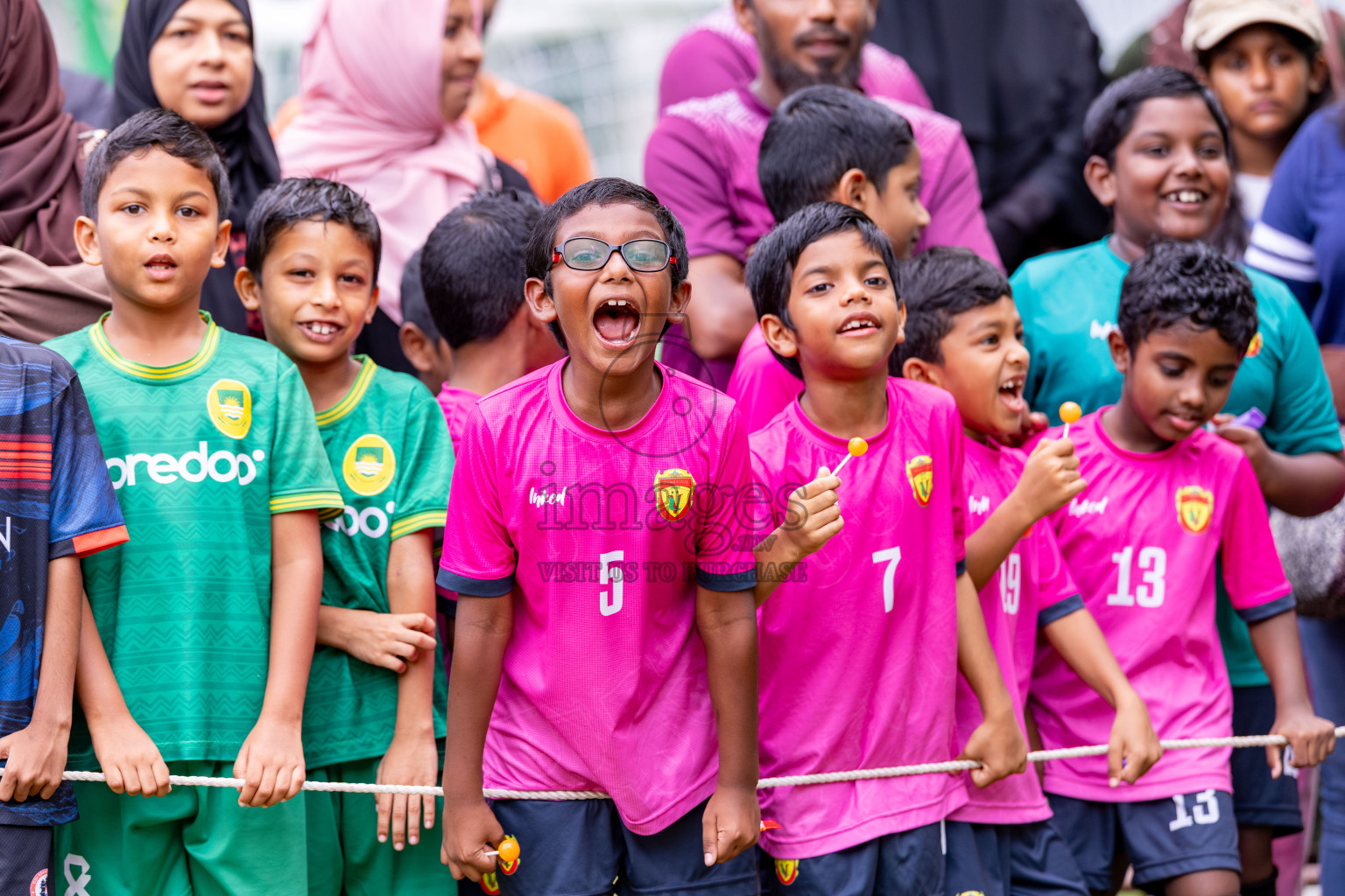 Day 3 of MILO SVAM Juniors 2025 (U-8) was held at Henveiru Stadium in Male', Maldives on Saturday, 28th June 2025. 
Photos: Hassan Simah / images.mv