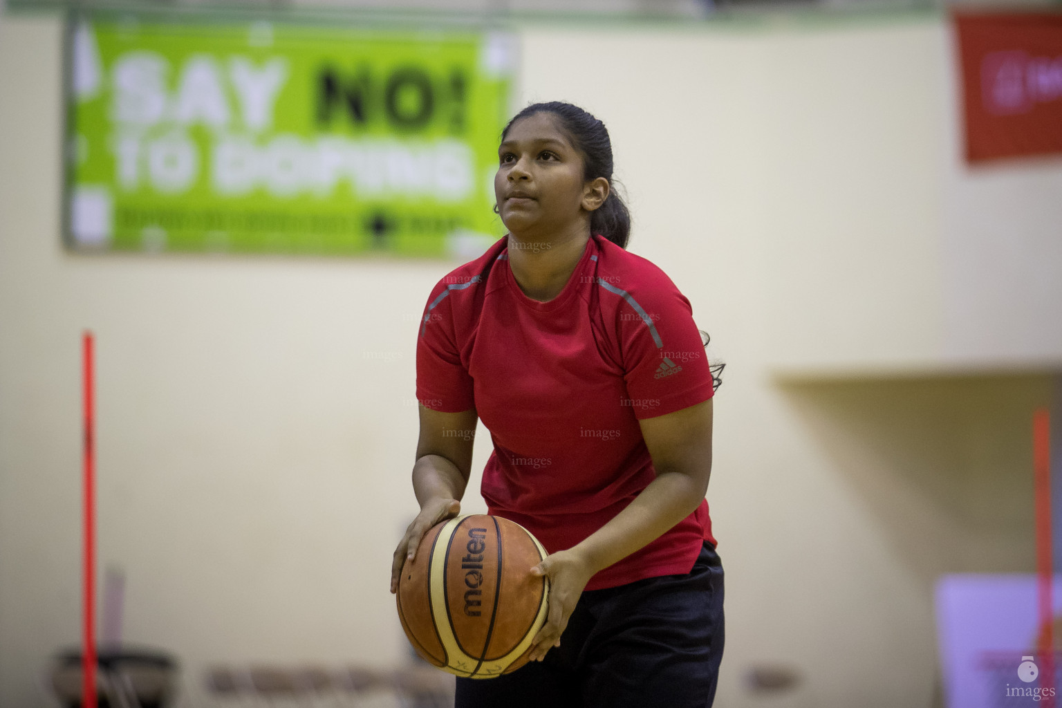 Raptors BC vs Stingers in 37th National Basketball Tournament 2018 (Men's Division), 14th December 2018, Thursday Photos: Ismail Thoriq / images.mv