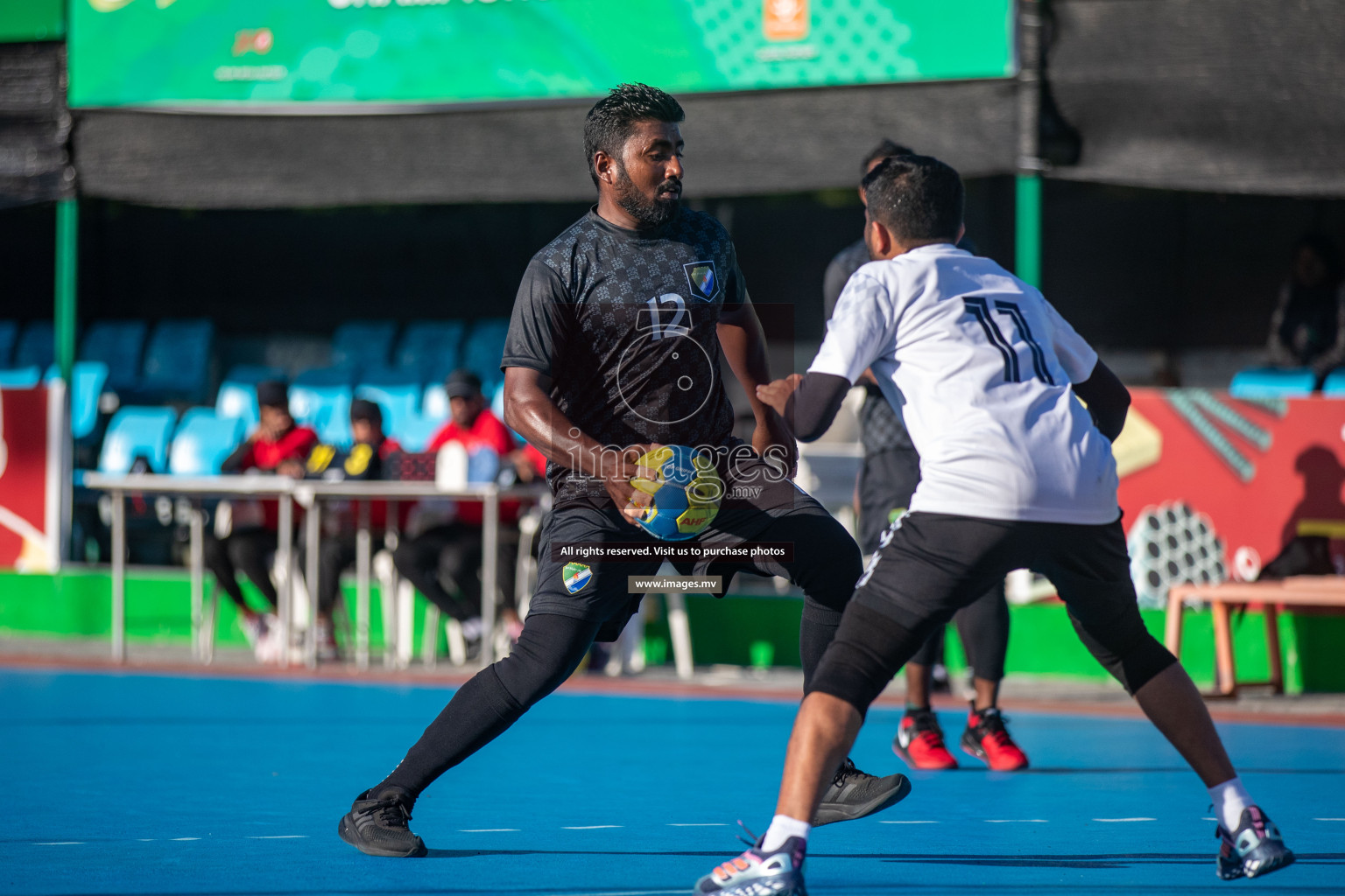 Day 9 of 6th MILO Handball Maldives Championship 2023, held in Handball ground, Male', Maldives on 28th May 2023 Photos: Nausham Waheed/ Images.mv