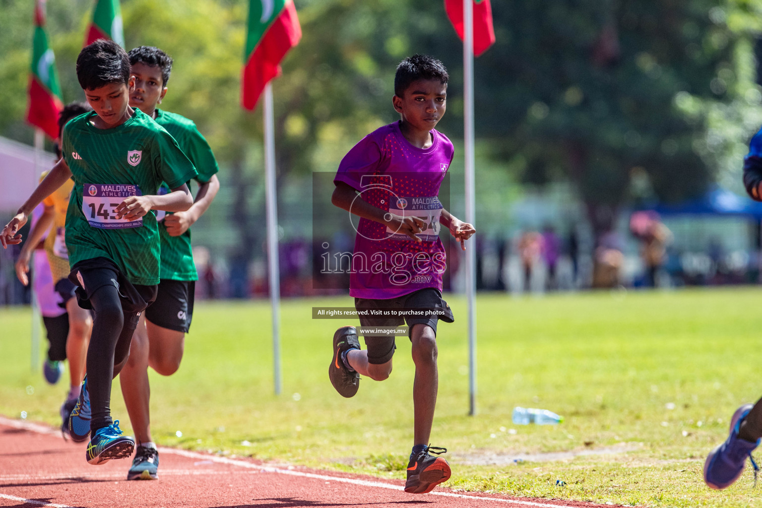 Day 2 of Inter-School Athletics Championship held in Male', Maldives on 25th May 2022. Photos by: Maanish / images.mv