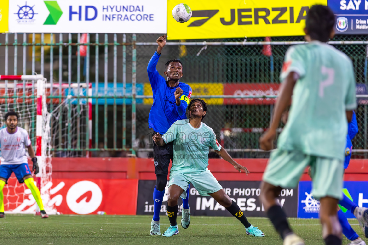 B Kendhoo vs B Thulhaadhoo in Day 21 of Golden Futsal Challenge 2024 was held on Sunday , 4th February 2024 in Hulhumale', Maldives
Photos: Ismail Thoriq / images.mv