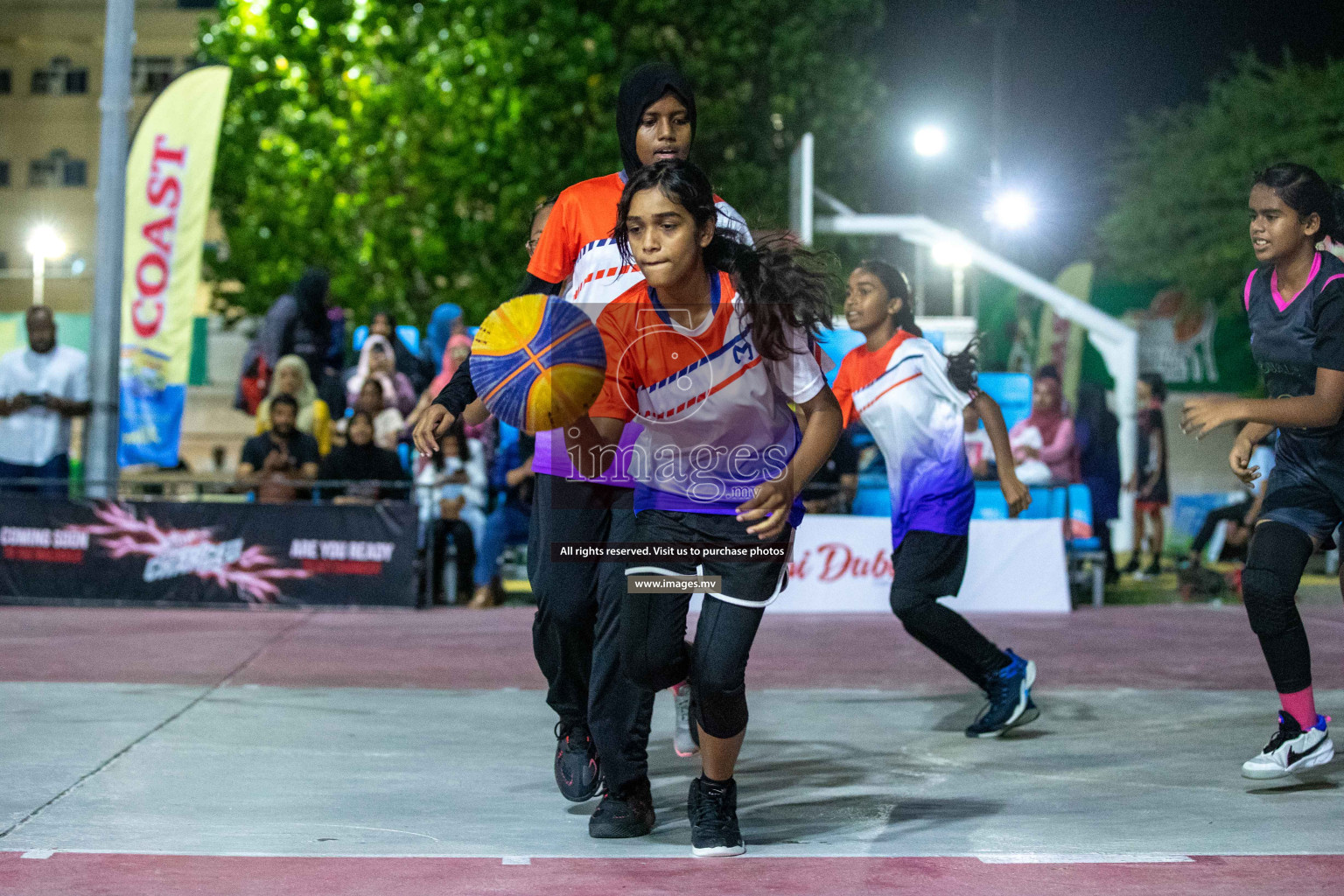 Day4 of Slamdunk by Sosal on 15th April 2023 held in Male'. Photos: Nausham waheed /images.mv