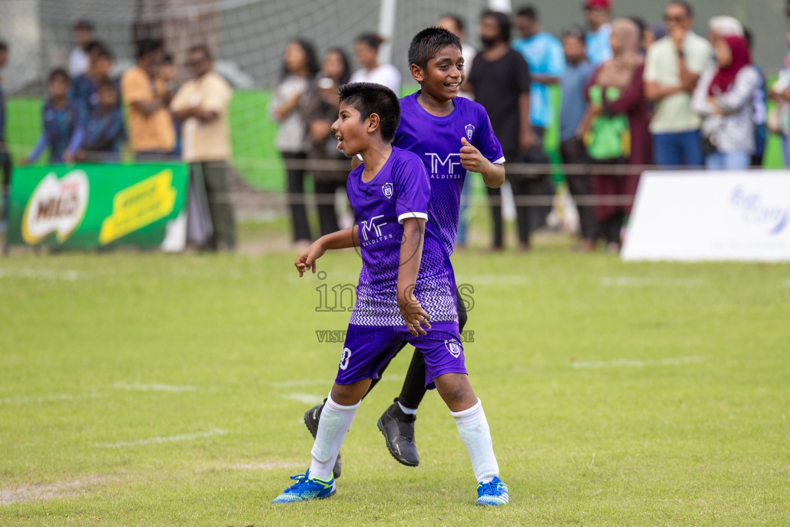 Day 1 of MILO Kids 7s Weekend 2024 held in Male, Maldives on Thursday, 17th October 2024. Photos: Shuu / images.mv