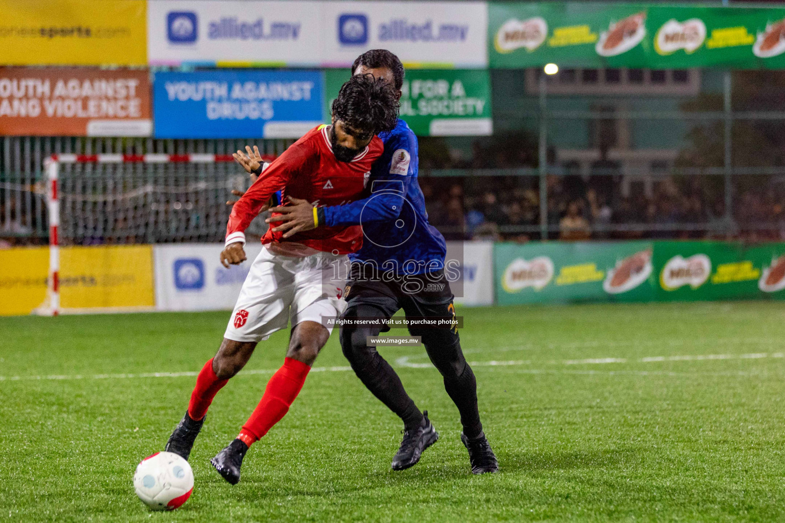 MPL vs Maldivian in Round of 16 of Club Maldives Cup 2022 was held in Hulhumale', Maldives on Tuesday, 25th October 2022. Photos: Ismail Thoriq / images.mv