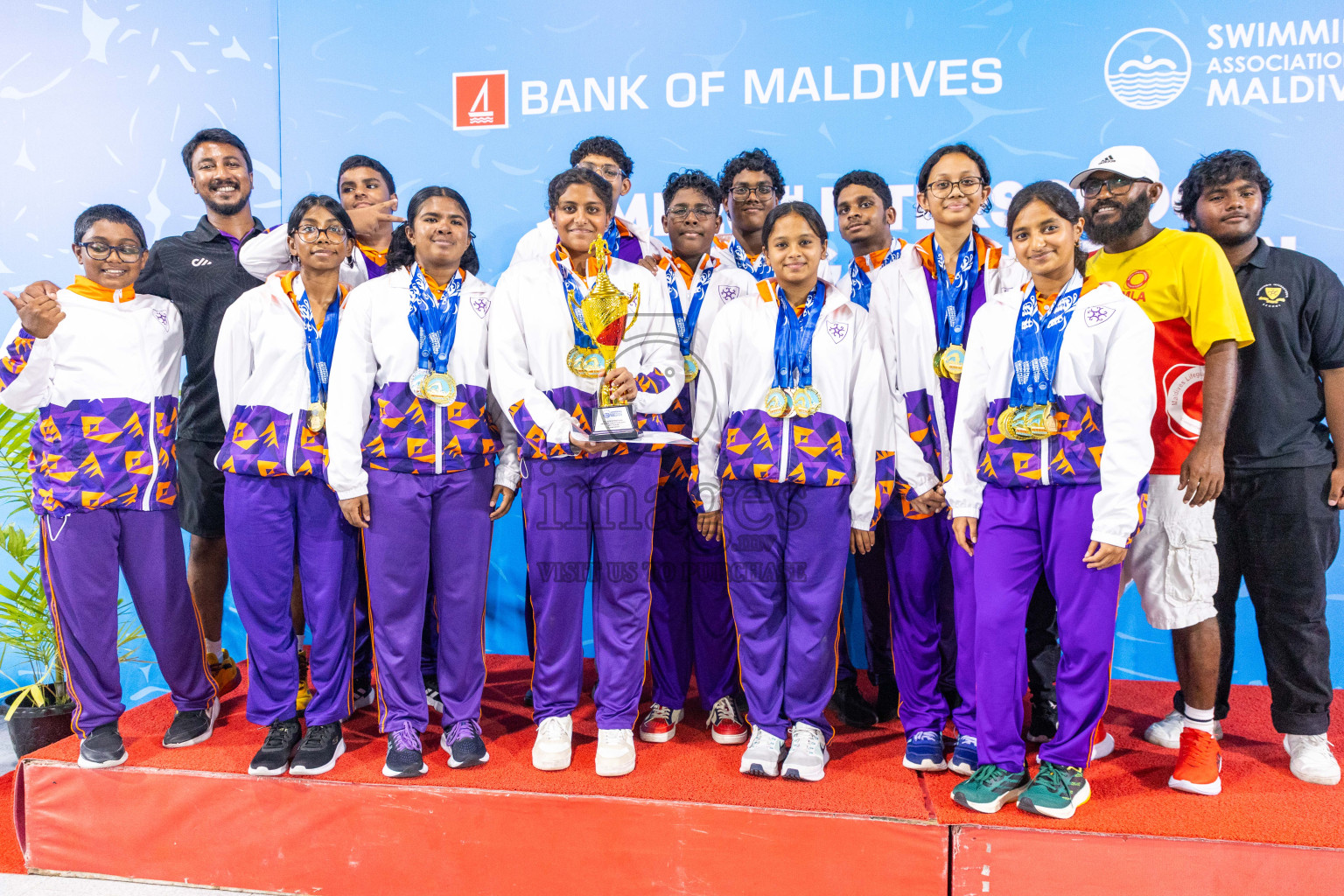 Closing ceremony of BML 20th Inter-School Swimming Competition was held in Hulhumale' Swimming Complex on Saturday, 19th October 2024. 
Photos: Ismail Thoriq