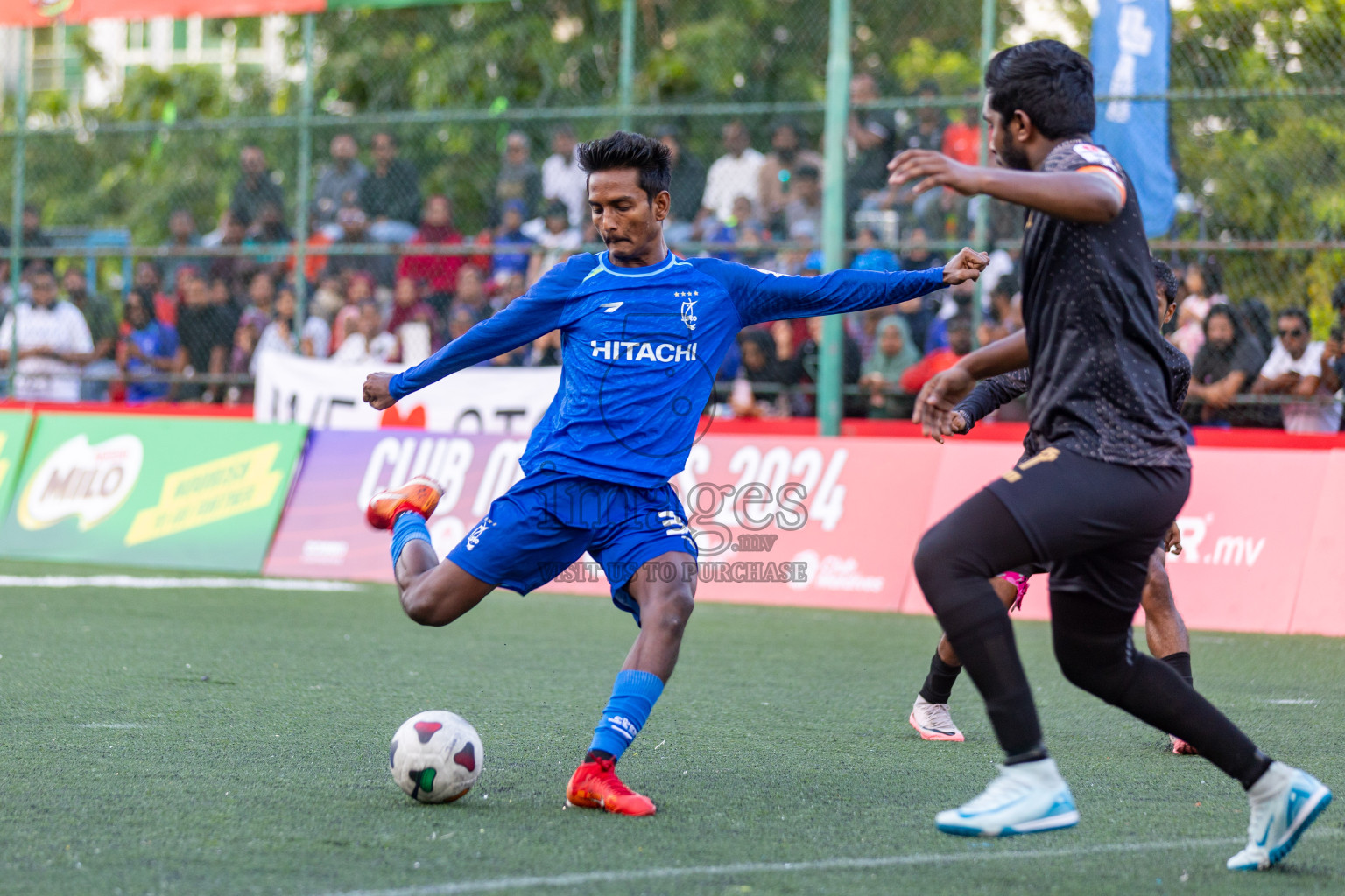 STO RC vs AVSEC RC in Club Maldives Cup 2024 held in Rehendi Futsal Ground, Hulhumale', Maldives on Saturday, 28th September 2024. 
Photos: Hassan Simah / images.mv