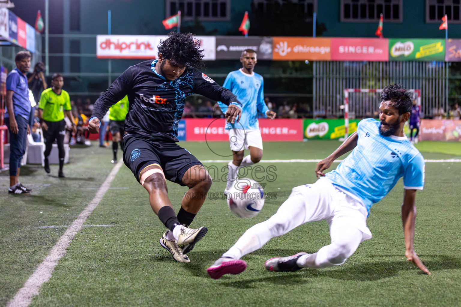 MACL vs Club TTS in Club Maldives Cup 2024 held in Rehendi Futsal Ground, Hulhumale', Maldives on Friday, 27th September 2024. 
Photos: Hassan Simah / images.mv