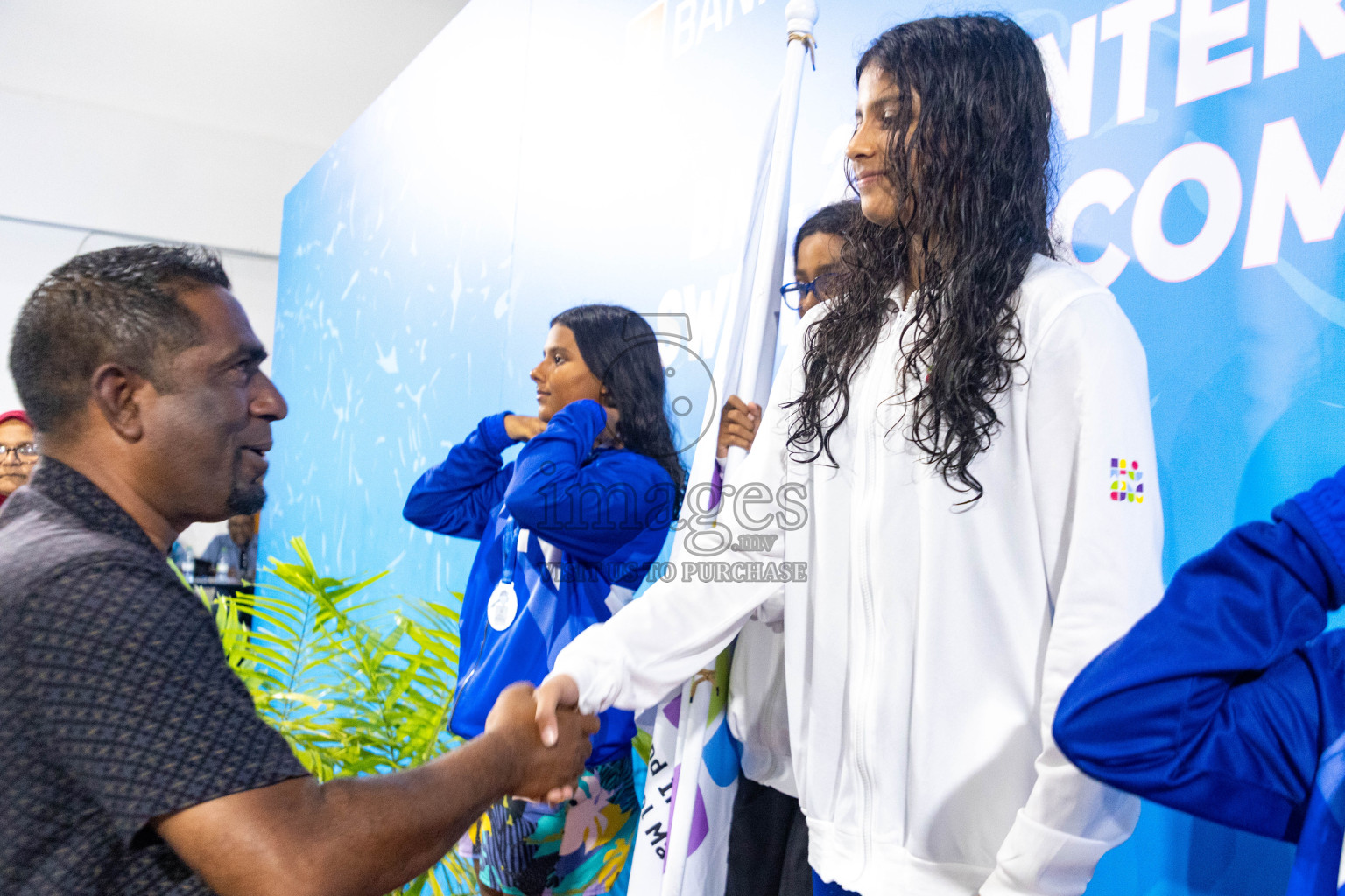 Day 4 of 20th Inter-school Swimming Competition 2024 held in Hulhumale', Maldives on Tuesday, 15th October 2024. Photos: Ismail Thoriq / images.mv