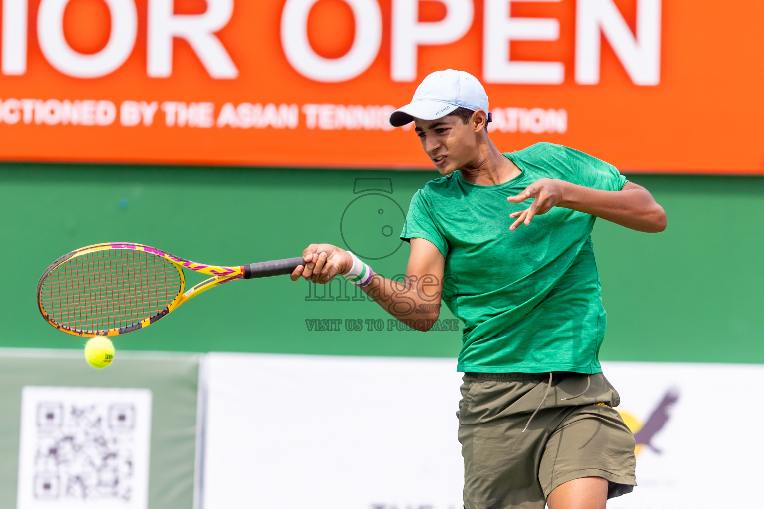 Day 7 of ATF Maldives Junior Open Tennis was held in Male' Tennis Court, Male', Maldives on Wednesday, 18th December 2024. Photos: Nausham Waheed/ images.mv