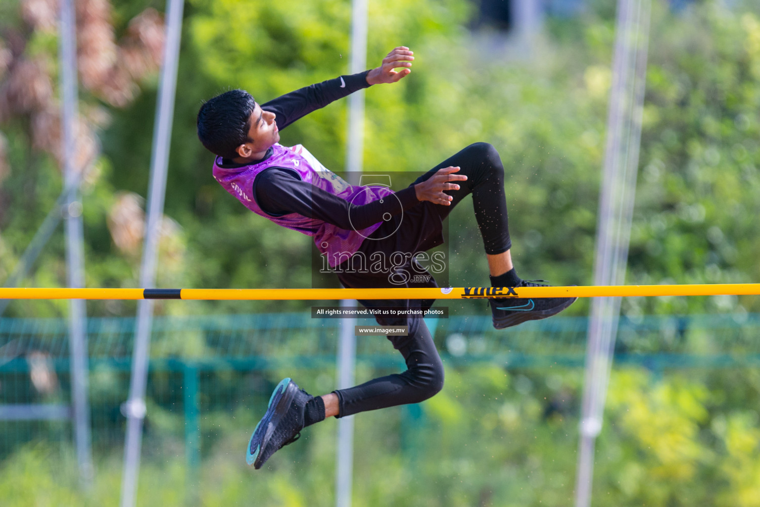 Day two of Inter School Athletics Championship 2023 was held at Hulhumale' Running Track at Hulhumale', Maldives on Sunday, 15th May 2023. Photos: Shuu/ Images.mv