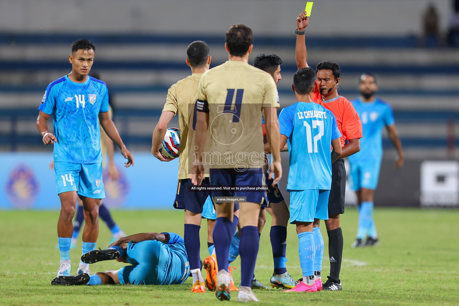 India vs Kuwait in SAFF Championship 2023 held in Sree Kanteerava Stadium, Bengaluru, India, on Tuesday, 27th June 2023. Photos: Nausham Waheed, Hassan Simah / images.mv