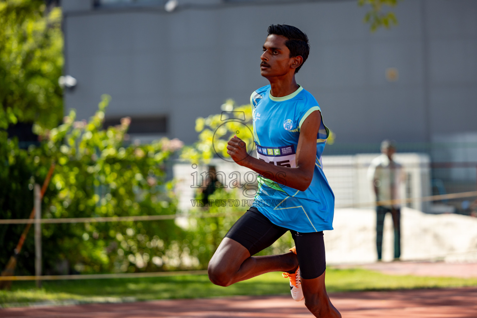 Day 2 of MWSC Interschool Athletics Championships 2024 held in Hulhumale Running Track, Hulhumale, Maldives on Sunday, 10th November 2024. 
Photos by:  Hassan Simah / Images.mv