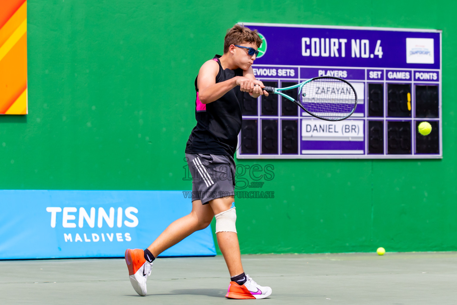 Day 4 of ATF Maldives Junior Open Tennis was held in Male' Tennis Court, Male', Maldives on Thursday, 12th December 2024. Photos: Nausham Waheed/ images.mv