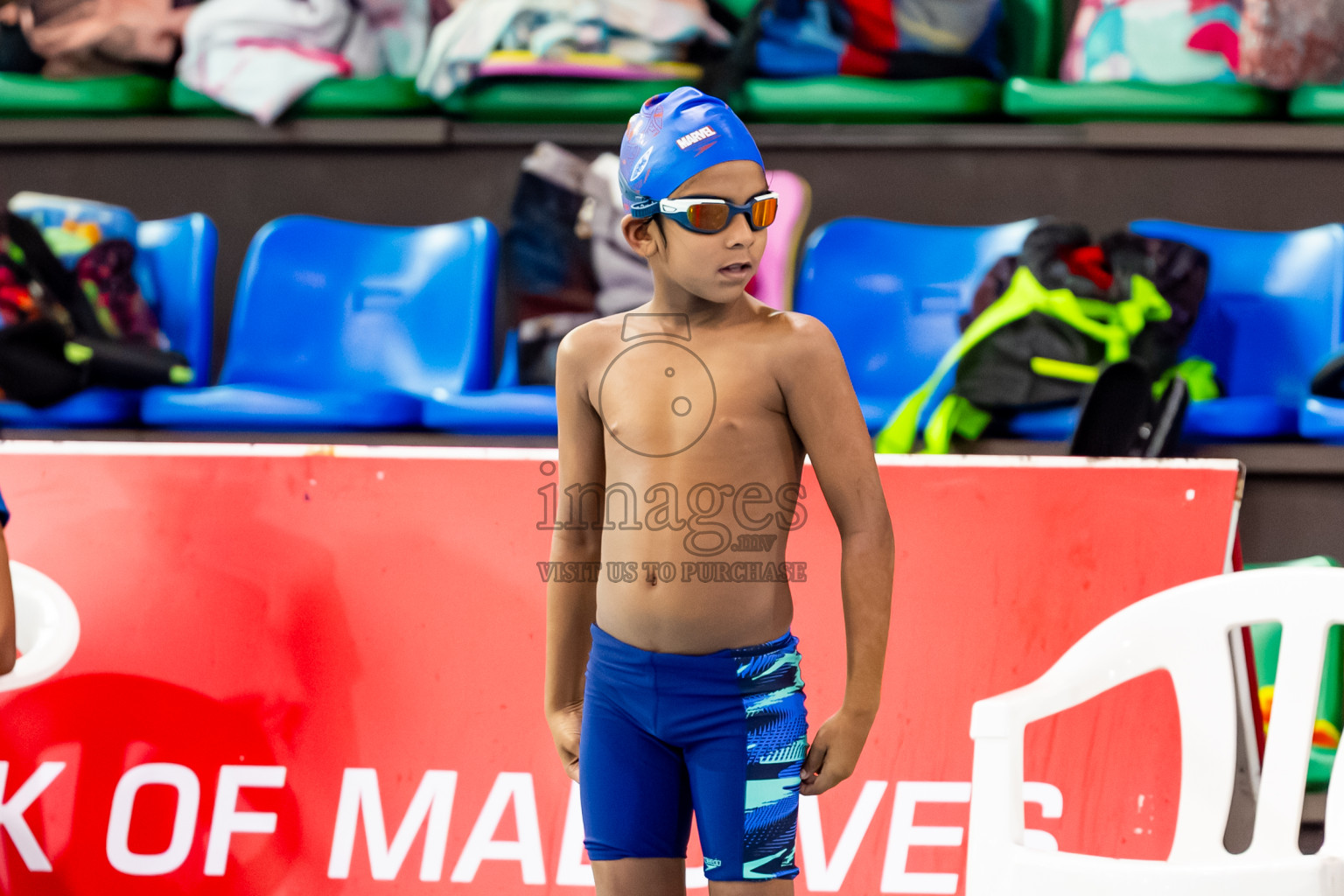 Day 1 of BML 6th National Kids Swimming Kids Festival 2025 held in Hulhumale', Maldives on Monday, 3rd November 2025. Photos: Nausham Waheed / images.mv