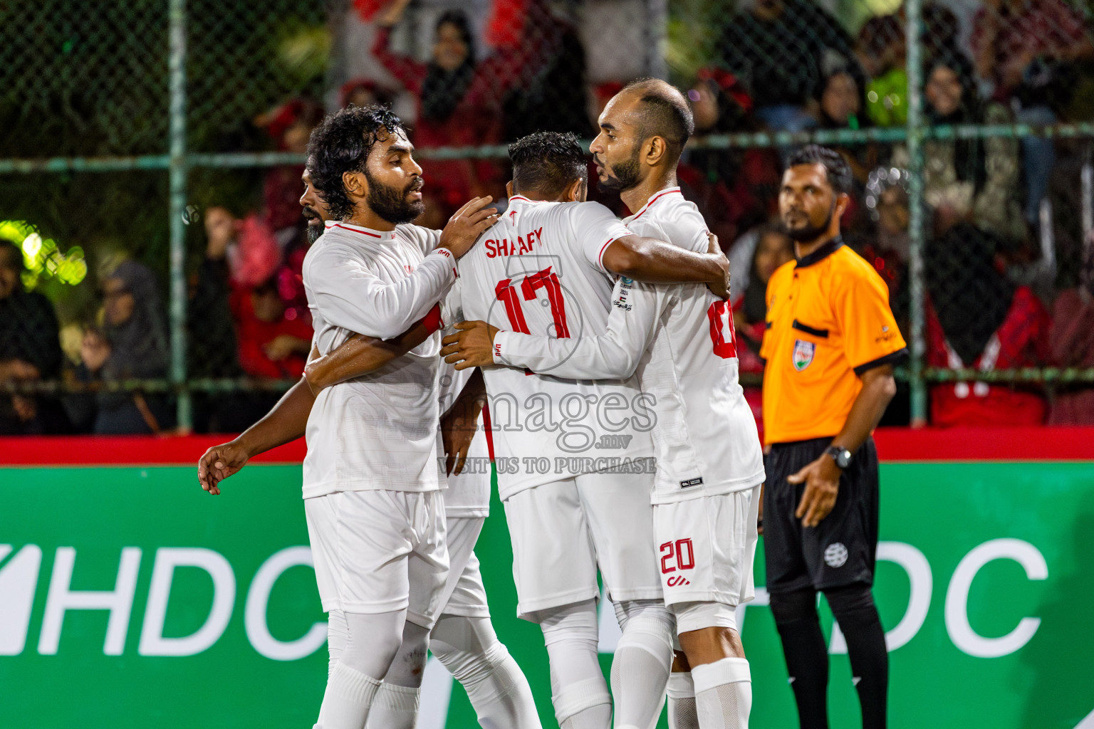 CRIMINAL COURT vs MIRA RC in Club Maldives Classic 2024 held in Rehendi Futsal Ground, Hulhumale', Maldives on Wednesday, 11th September 2024. 
Photos: Hassan Simah / images.mv