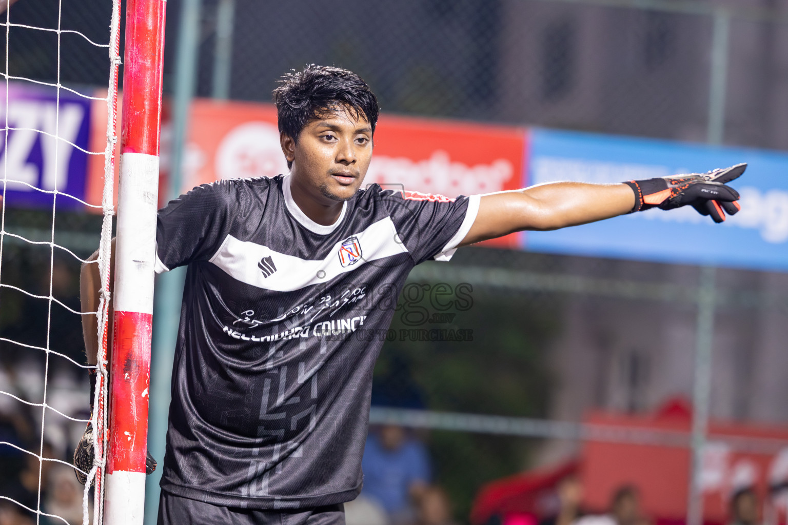 HDh Nellaidhoo vs HDh Vaikaradhoo in Day 9 of Golden Futsal Challenge 2025 was held on Monday, 13th January 2025, in Hulhumale', Maldives
Photos: Ismail Thoriq / images.mv