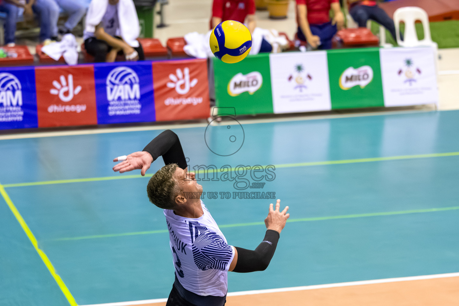 Final of CAVA Champions League 2025 held in Male', Maldives on Wednesday, 23th July 2025 at Social Center Indoor Hall 
Photos By: Mohamed Mahfooz Moosa / images.mv
