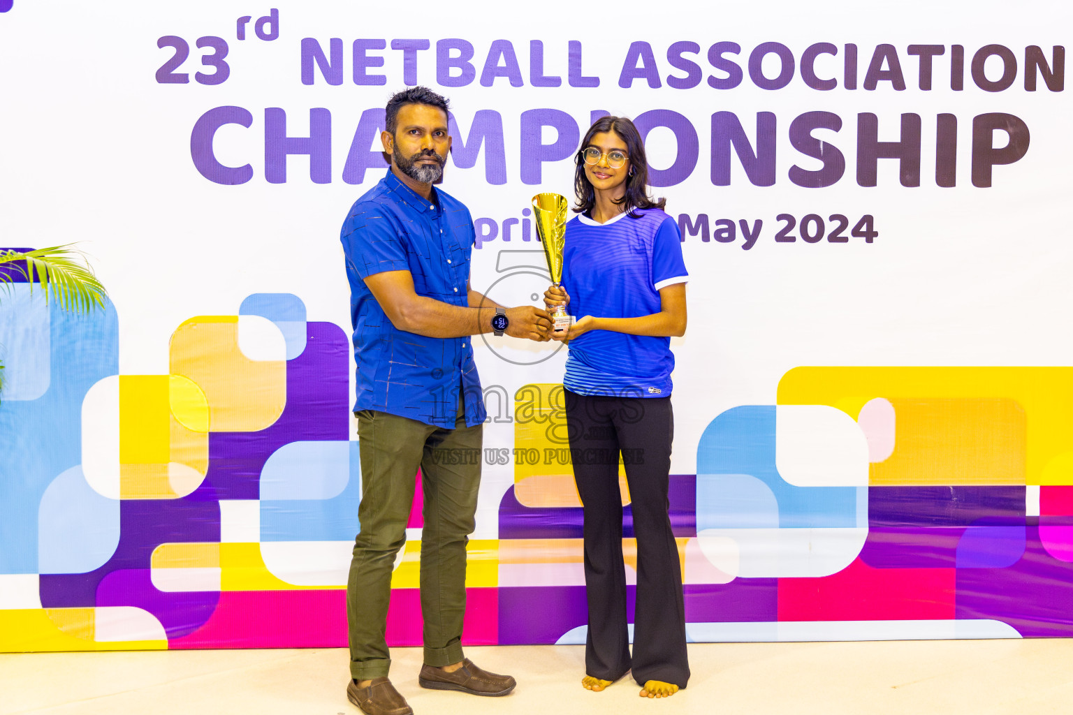 Final of 23rd Netball Association Championship was held in Social Canter at Male', Maldives on Sunday, 5th May 2024. Photos: Nausham Waheed / images.mv