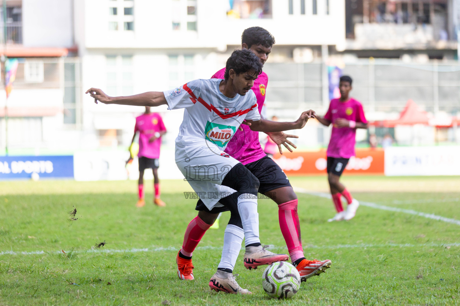 United Victory vs TC Sports Club in Day 7 of Dhivehi Youth League 2024 held at Henveiru Stadium on Sunday, 1st December 2024. Photos: Shuu Abdul Sattar, / Images.mv